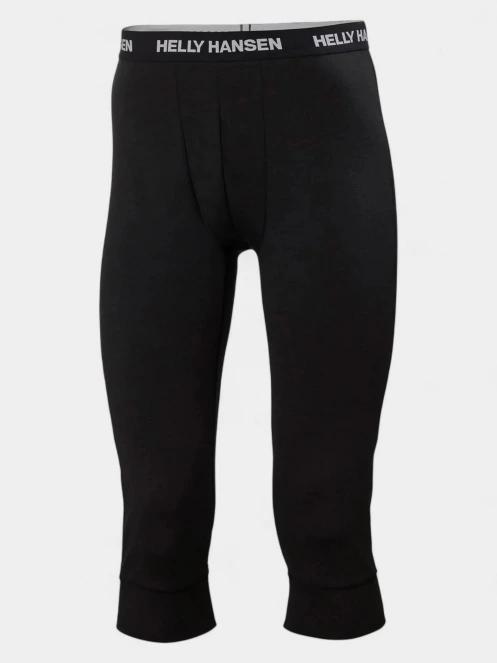Helly Hansen Lifa Merino Midweight 3/4 Pant férfi aláöltöző nadrág fekete színben 2
