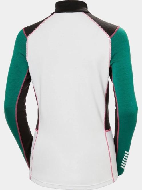 Helly Hansen W Lifa Merino Midw 1/2 Zip női aláöltöző felső fehér színben 7