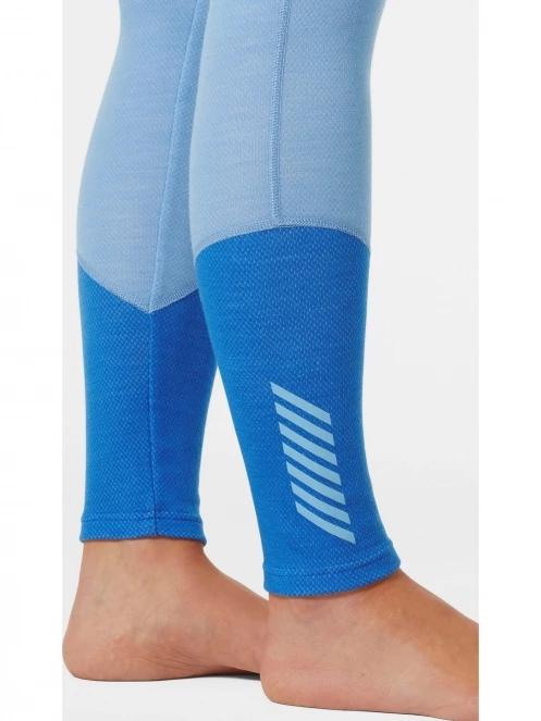 Helly Hansen W Lifa Merino Midweight Pant női aláöltöző nadrág világoskék színben 5