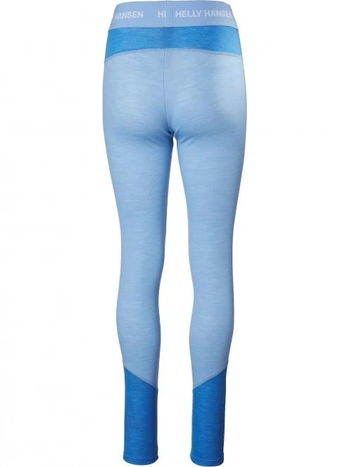 Helly Hansen W Lifa Merino Midweight Pant női aláöltöző nadrág világoskék színben 7