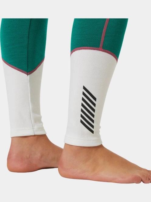 Helly Hansen W Lifa Merino Midweight Pant női aláöltöző nadrág zöld színben 5