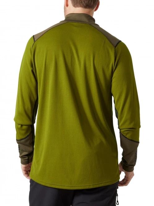 Helly Hansen Lifa Active 1/2 Zip férfi aláöltöző felső oliva színben 3