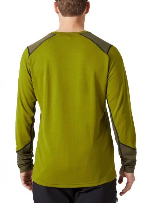 Helly Hansen Lifa Active Crew férfi aláöltöző felső oliva színben 3