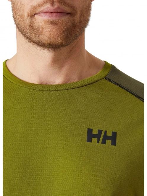 Helly Hansen Lifa Active Crew férfi aláöltöző felső oliva színben 4