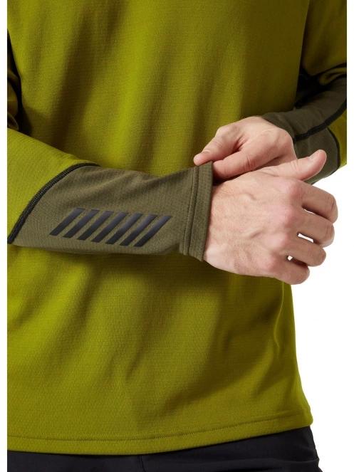 Helly Hansen Lifa Active Crew férfi aláöltöző felső oliva színben 5