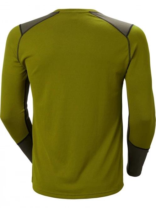 Helly Hansen Lifa Active Crew férfi aláöltöző felső oliva színben 7