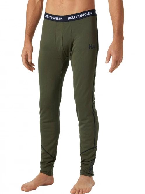 Helly Hansen Lifa Active Pant férfi aláöltöző nadrág oliva színben 2