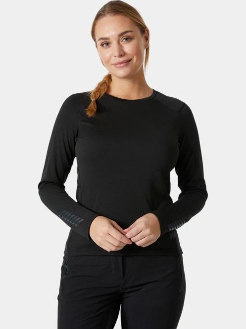 Helly Hansen W Lifa Active Crew női aláöltöző felső fekete színben 2