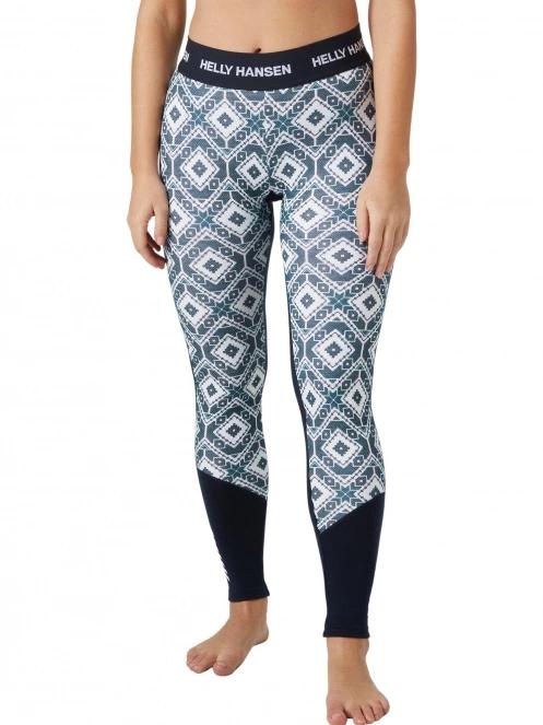 Helly Hansen W Lifa Merino Midw Gra Pant női aláöltöző nadrág sötétkék színben 2