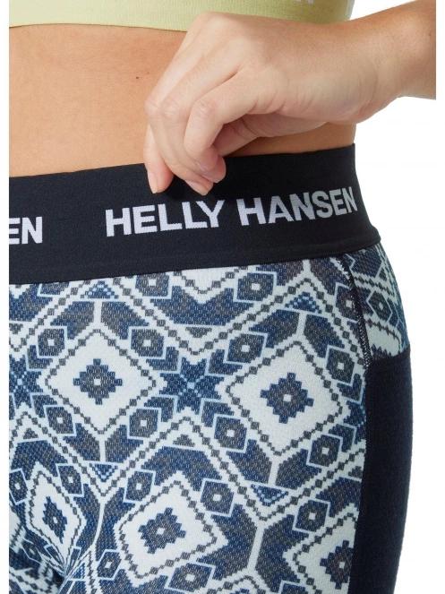 Helly Hansen W Lifa Merino Midw Gra Pant női aláöltöző nadrág sötétkék színben 4