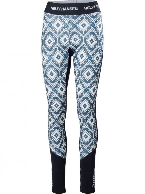 Helly Hansen W Lifa Merino Midw Gra Pant női aláöltöző nadrág sötétkék színben 6