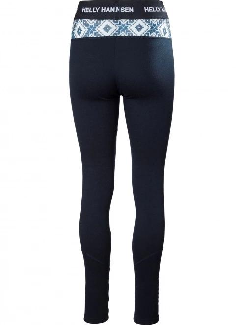 Helly Hansen W Lifa Merino Midw Gra Pant női aláöltöző nadrág sötétkék színben 7