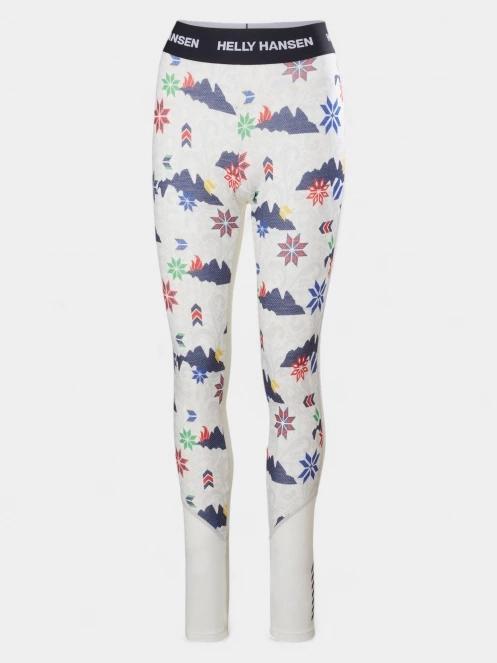 Helly Hansen W Lifa Merino Midw Gra Pant női aláöltöző nadrág fehér színben 6