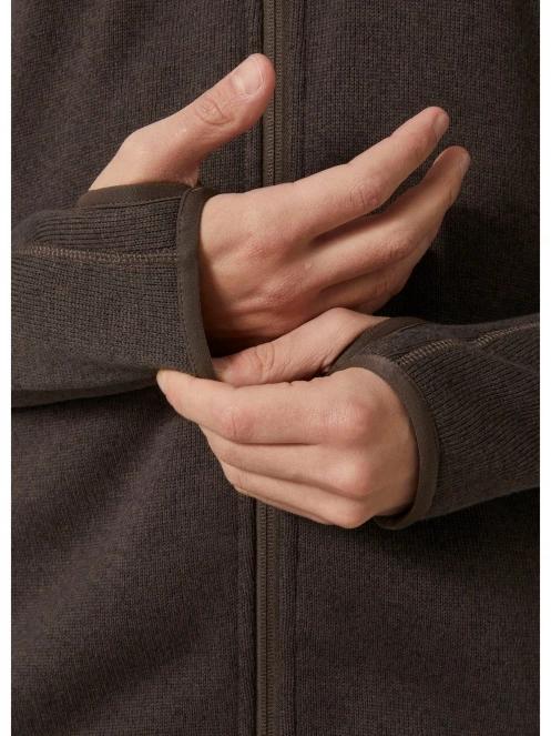 Helly Hansen Varde Fleece Jacket 2.0 férfi polár pulóver barna színben 5