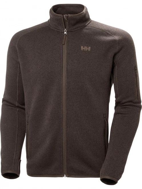 Helly Hansen Varde Fleece Jacket 2.0 férfi polár pulóver barna színben 6