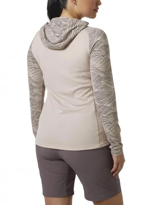 Helly Hansen W Lifa Active Solen Gr Hoodie női hosszú ujjú póló lila színben 3