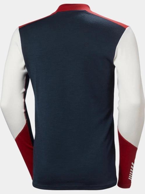 Helly Hansen Lifa Merino Midw Logo férfi aláöltöző felső fekete színben 8