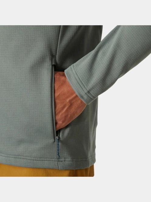 Helly Hansen Versalite Fleece Jacket férfi polár pulóver szürke színben 5