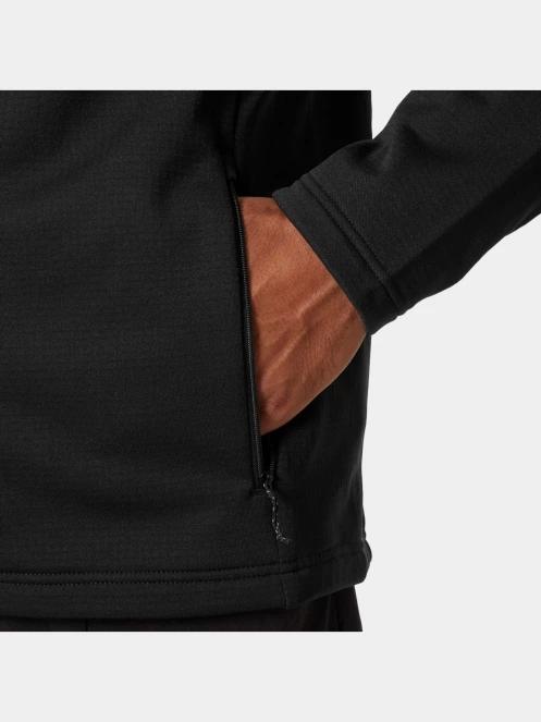 Helly Hansen Versalite Fleece Jacket férfi polár pulóver fekete színben 5
