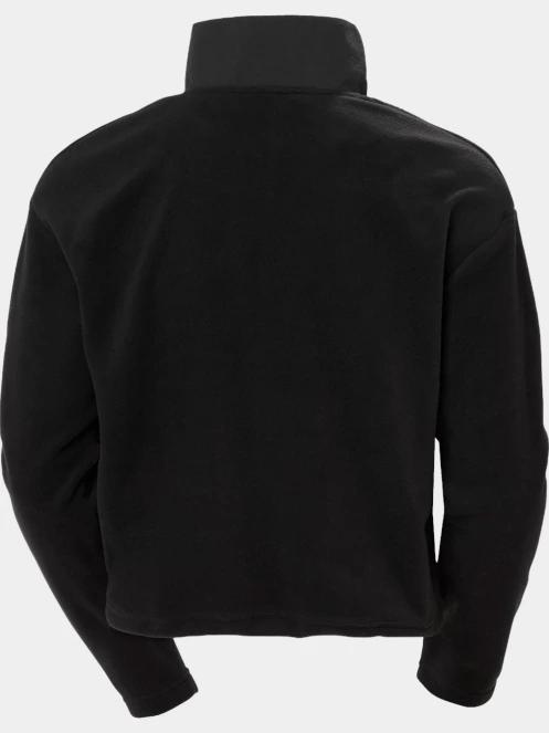 Helly Hansen W Daybreaker Cropped Fleece női crop pulóver fekete színben 7