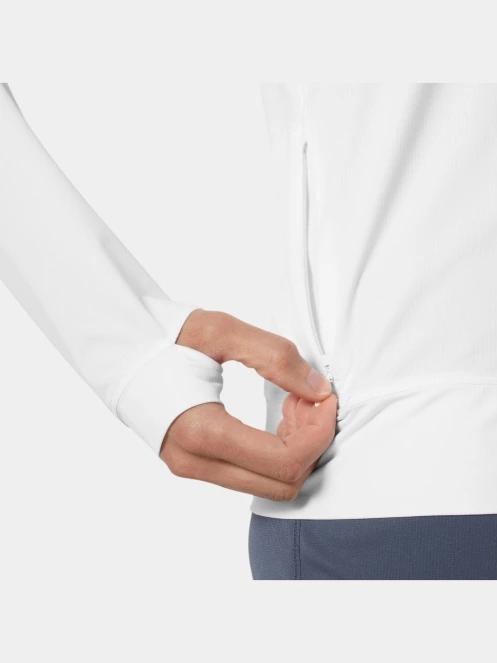 Helly Hansen W Shine Solen 1/2 Zip Hoodie női hosszú ujjú póló fehér színben 4