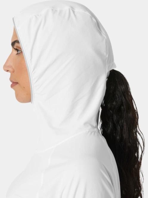Helly Hansen W Shine Solen 1/2 Zip Hoodie női hosszú ujjú póló fehér színben 5