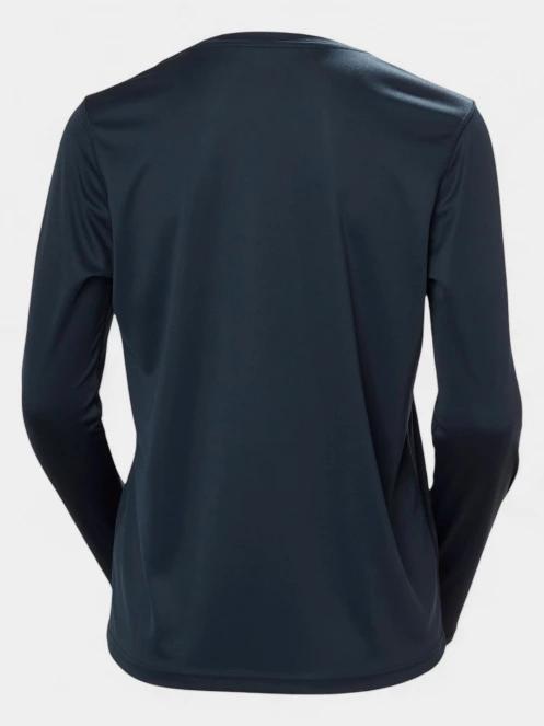 Helly Hansen W Hh Tech Crew Ls 2.0 női hosszú ujjú póló sötétkék színben 6