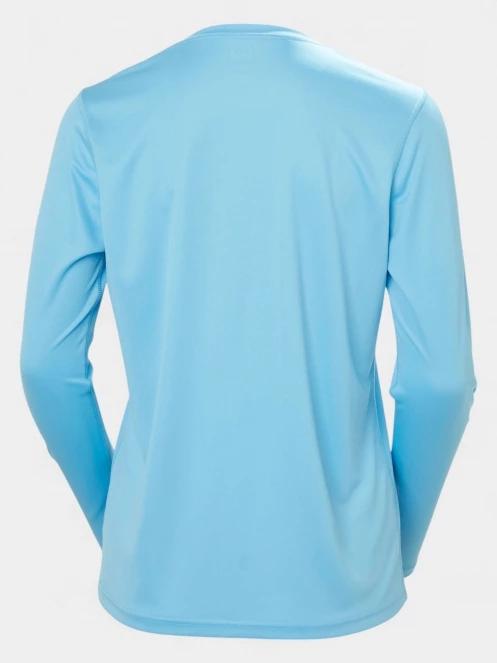 Helly Hansen W Hh Tech Crew Ls 2.0 női hosszú ujjú póló világoskék színben 6