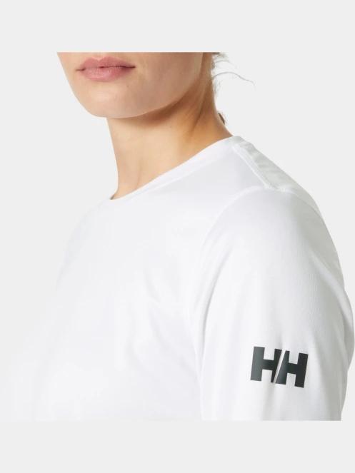 Helly Hansen W Hh Tech Crew Ls női hosszú ujjú sport póló fehér színben 4