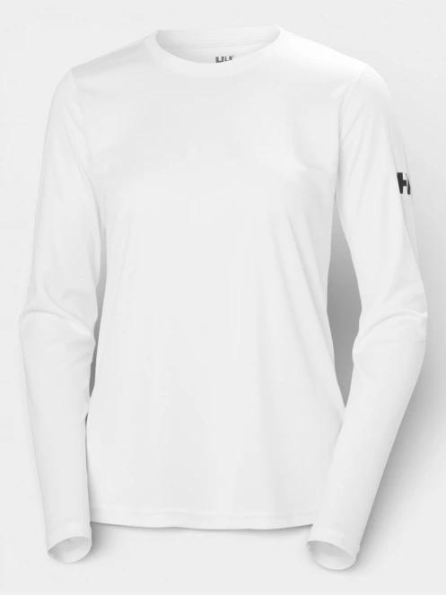 Helly Hansen W Hh Tech Crew Ls női hosszú ujjú sport póló fehér színben 5