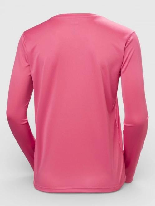 Helly Hansen W Hh Tech Crew Ls női hosszú ujjú sport póló magenta színben 6