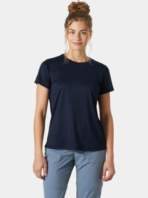 Helly Hansen W Hh Tech T-Shirt 2.0 női rövid ujjú póló sötétkék színben 2