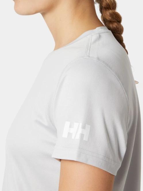 Helly Hansen W Hh Tech T-Shirt 2.0 női rövid ujjú póló szürke színben 4