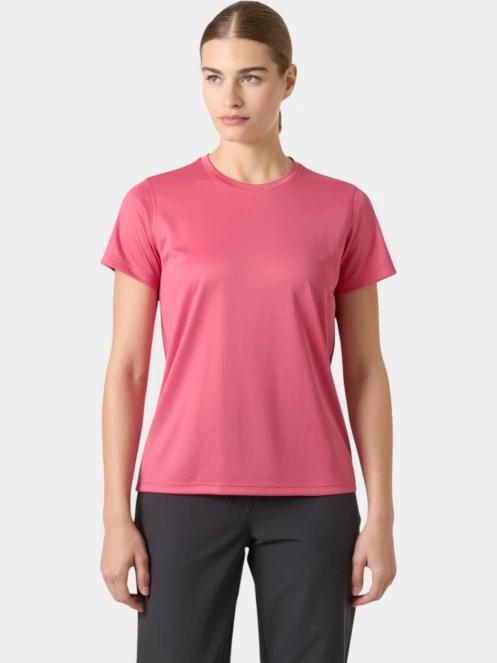 Helly Hansen W Hh Tech T-Shirt női rövid ujjú sport póló magenta színben 2