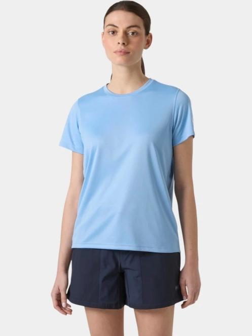 Helly Hansen W Hh Tech T-Shirt női rövid ujjú sport póló világoskék színben 2