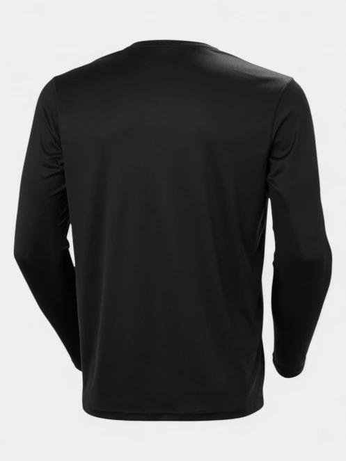 Helly Hansen Hh Tech Crew Ls 2.0 férfi hosszú ujjú sport póló fekete színben 6