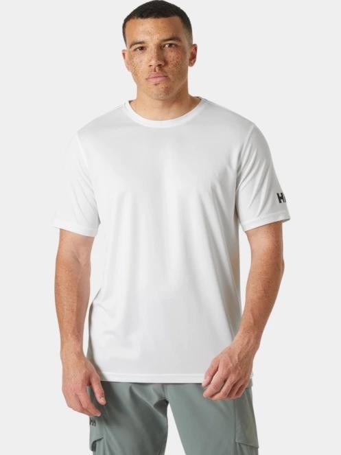 Helly Hansen Hh Tech T-Shirt 2.0 férfi rövid ujjú sport póló fehér színben 2