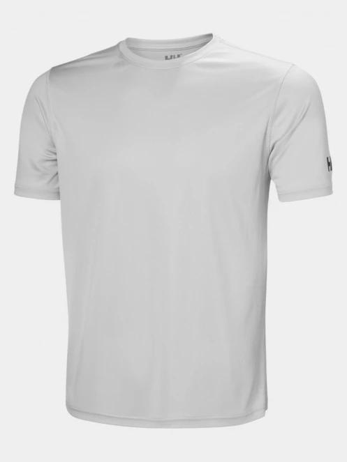 Helly Hansen Hh Tech T-Shirt 2.0 férfi rövid ujjú sport póló szürke színben 5