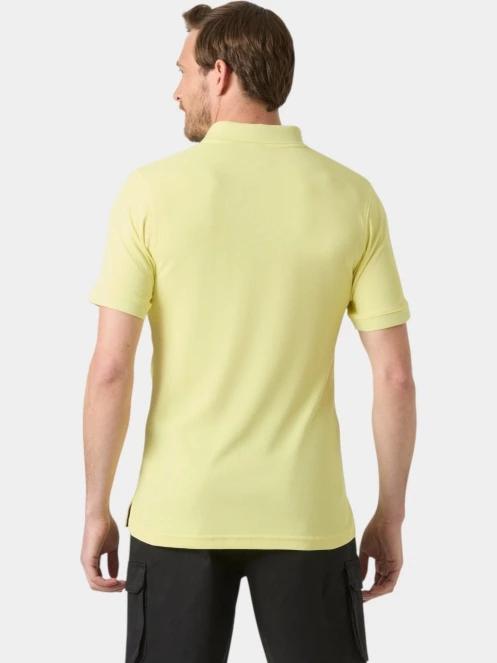 Helly Hansen Driftline Polo férfi galléros póló sárga színben 3