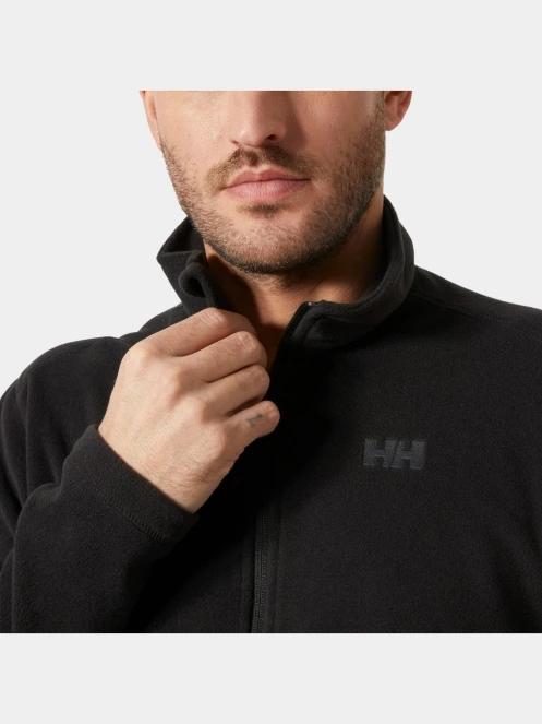 Helly Hansen Daybreaker Fleece Jacket férfi polár pulóver fekete színben 4