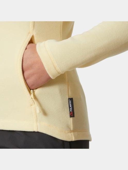 Helly Hansen W Daybreaker Fleece Jacket női polár pulóver sárga színben 4
