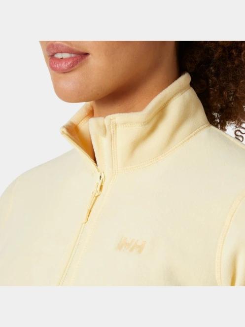 Helly Hansen W Daybreaker Fleece Jacket női polár pulóver sárga színben 4