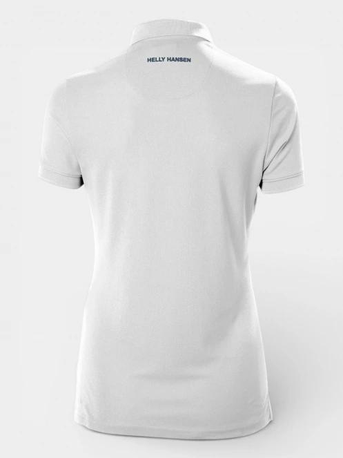 Helly Hansen W Crewline Polo női galléros póló fehér színben 3