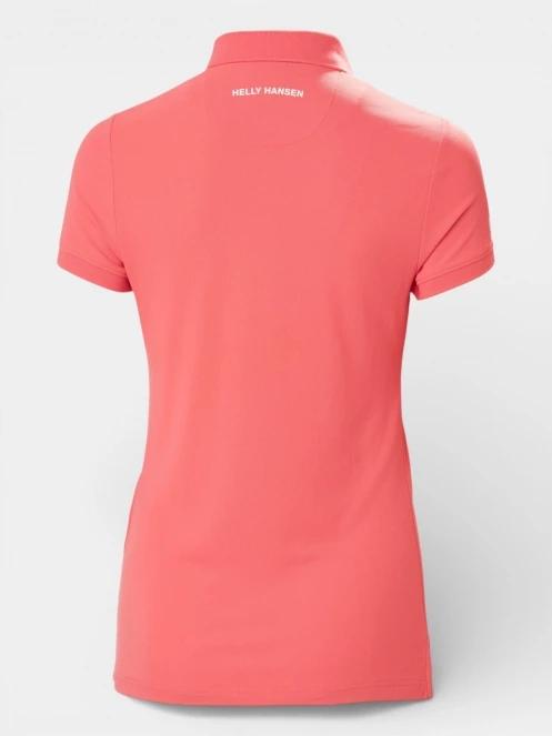 Helly Hansen W Crewline Polo női galléros póló rózsaszín színben 8
