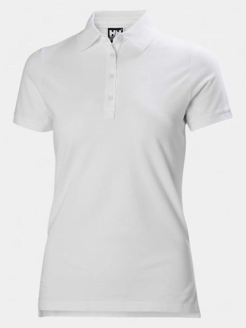 Helly Hansen W Crew Pique 2 Polo női galléros póló fehér színben 2