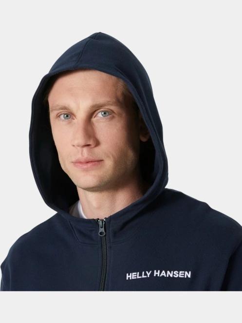 Helly Hansen Core Zip Hoodie férfi kapucnis pulóver sötétkék színben 5