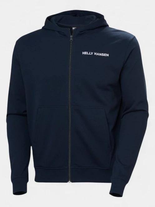 Helly Hansen Core Zip Hoodie férfi kapucnis pulóver sötétkék színben 6