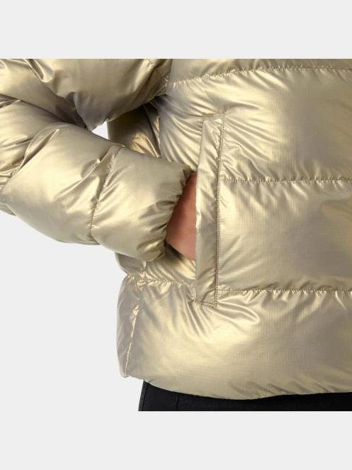 Helly Hansen W Jade Puffer Jacket női steppelt átmeneti kabát sárga színben 4