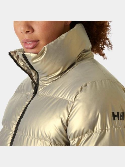 Helly Hansen W Jade Puffer Jacket női steppelt átmeneti kabát sárga színben 5
