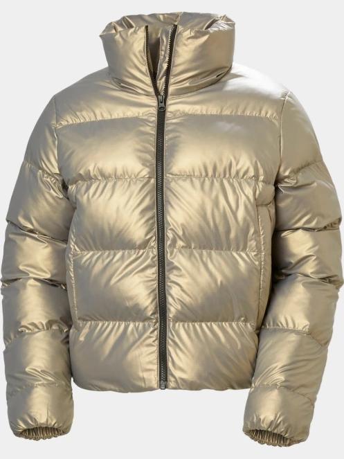 Helly Hansen W Jade Puffer Jacket női steppelt átmeneti kabát sárga színben 6